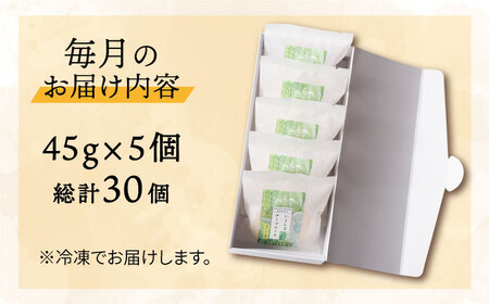 【全6回定期便】無添加チーズの櫻井チーズケーキ【5個入り】糸島市 /  糸島手作り工房 爽風 [ATA006]