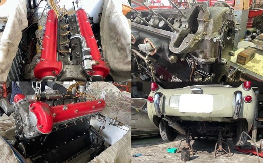 E34 ガレージ横欧 クラッシックカー 整備チケット 120万円分 券 チケット メンテナンスチケット 自動車整備 カーメンテナンス_イメージ2