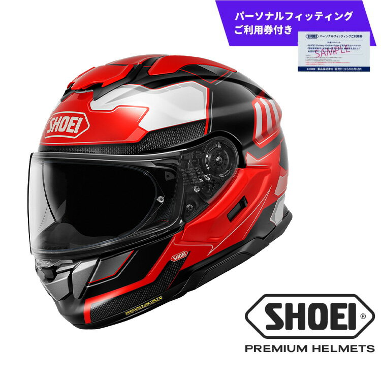【ふるさと納税】SHOEI ヘルメット GT-Air3 AGILITY TC-1 (RED/BLACK) ふるさと納税 (パーソナルフィッティングご利用券付) バイク フルフェイス ショウエイ バイク用品 ツーリング SHOEI品質 shoei スポーツ 旅行 観光 ライダー メンズ レディース