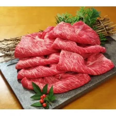 あか牛肩ロースすき焼き・しゃぶしゃぶ用500g(あか牛肩ローススライス500g)(益城町)【配送不可地域：離島】【1734166】