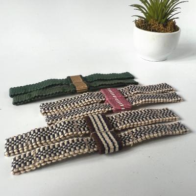 ふるさと納税 小牧市 リガチャ【SANADA】 クラリネット用 (真田紐1:市松+茶柄) [195S13-01] |  | 01