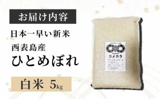 令和8年産の新米ひとめぼれ(白米)5kg【米・白米・新米・ひとめぼれ】