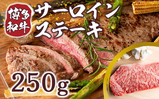 【A4～A5】博多和牛サーロインステーキ　250g　AO009