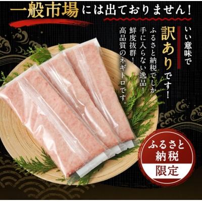 ふるさと納税 室戸市 ねぎとろ(まぐろのたたき) 小分けセット ネギトロ丼や海鮮丼などアレンジさまざま |  | 01
