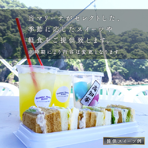 【貸切】プライベート クルージング プラン 1～10名 貸切 スイーツ付き 横浪半島 絶景 体験  記念 チャーター クルーズ 海 リフレッシュ マリンスポーツ 高知 須崎市 YMR001