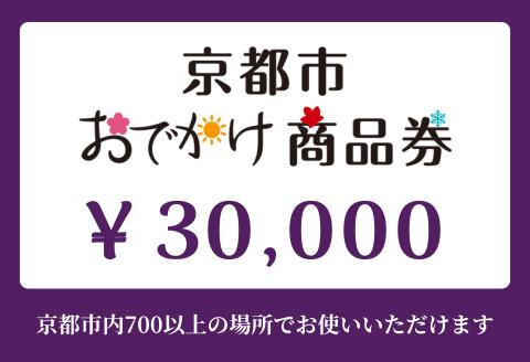 【ANAの旅先納税】京都市おでかけ商品券 30,000円分