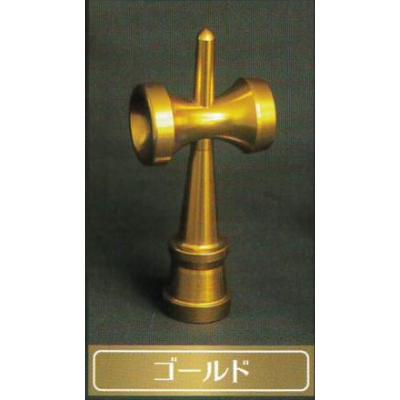 ふるさと納税 瑞穂町 メタルけん玉　ゴールド