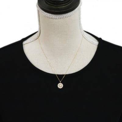 ふるさと納税 甲府市 K18ダイヤモンド0.75ctUPペンダント　PNI-308YGNW |  | 01