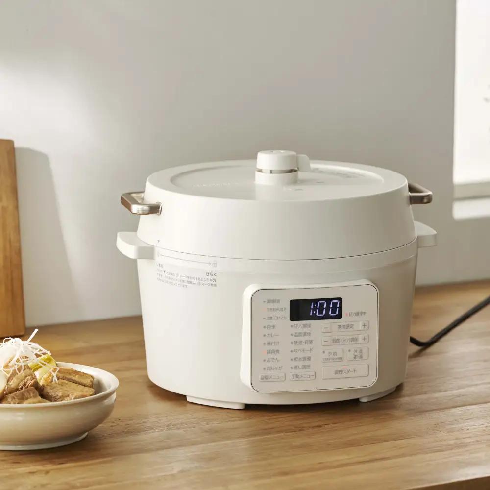 電気圧力鍋 アイリスオーヤマ 4L ホワイト 圧力鍋 調理家電 PC-MA4-W 圧力鍋 電気圧力鍋 アイリスオーヤマ 4L アイボリー 調理家電 キッチン家電 4.0L 鍋