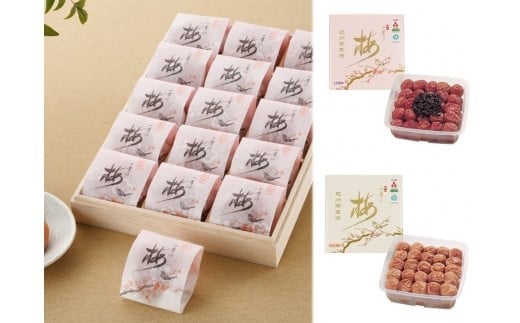 M501　【梅干し定期便】　紀州四季の梅本舗のお薦め梅干し味比べ