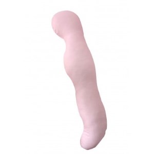 抱き枕 和晒ガーゼのカバー付き 145cm(ピンク)【1264627】