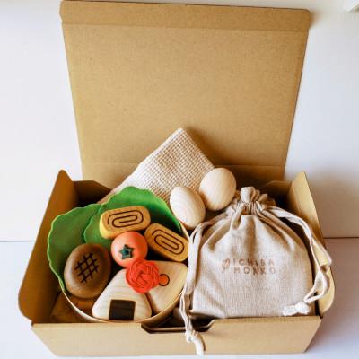 ふるさと納税 三次市 やさしい木のおもちゃプレゼントセットA