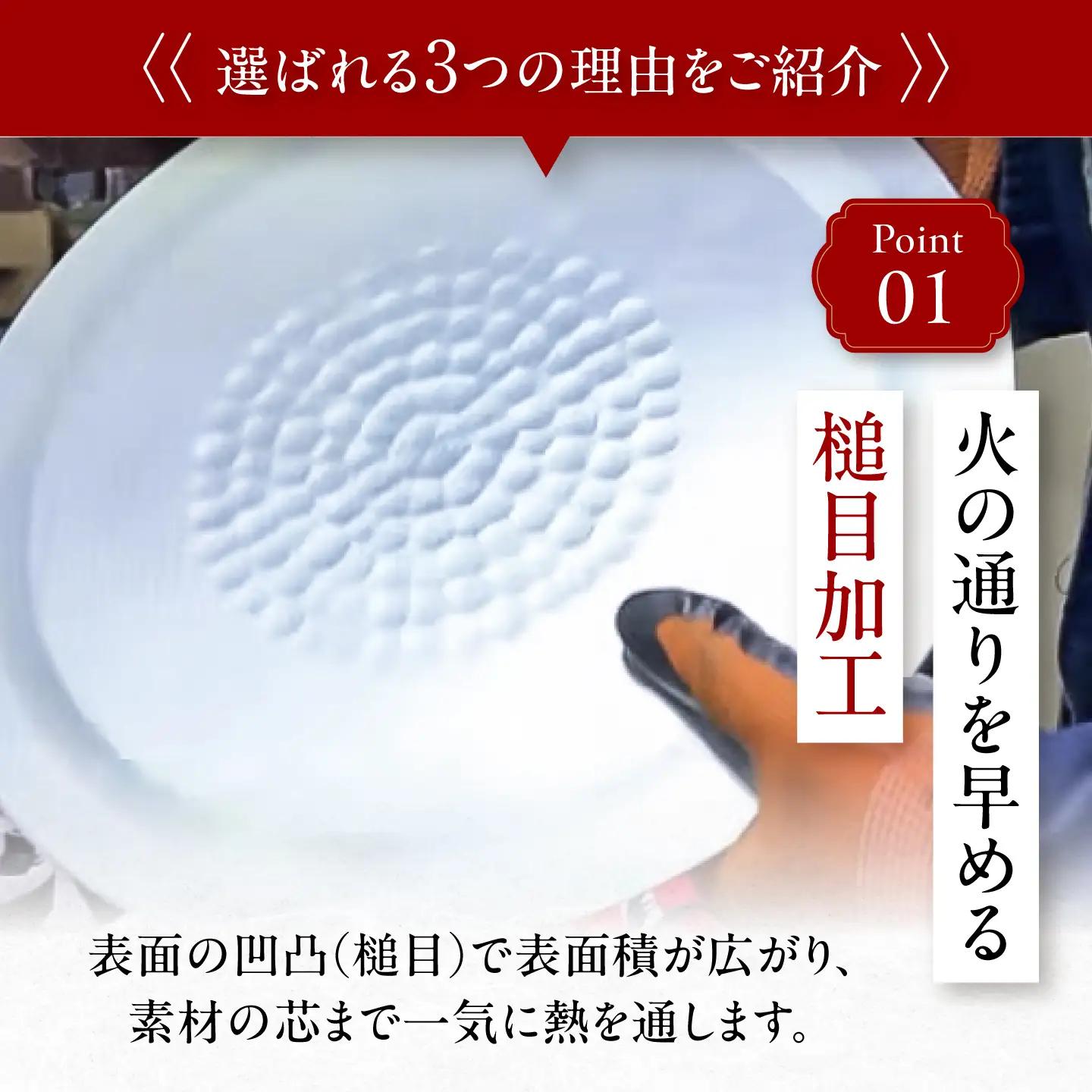 鍋 訳あり 【IH・ガス対応】槌目ゆきひら鍋 20cm / 鍋 雪平鍋 ゆきひら鍋 アルミ鍋 調理器具 キッチン用品 軽量 丈夫 槌目加工 IH対応 目盛り付き 両口 20cm 日本製 訳アリ わけあ