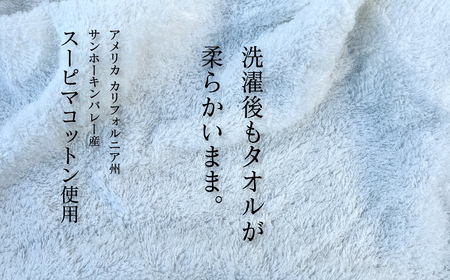 【 今治タオル 】 呼吸するタオル　バスタオル 1枚（ホワイト）