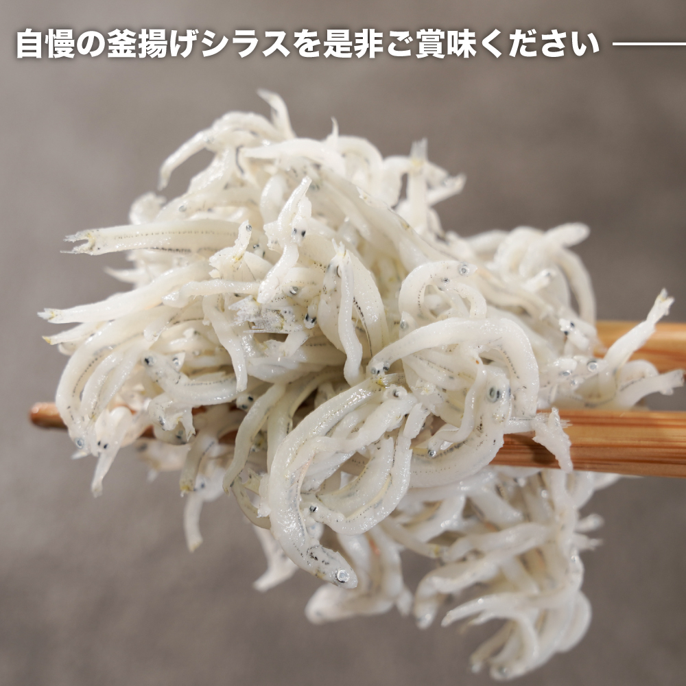 淡路島シラスの釜揚げ 100ｇ8袋入り（800ｇ）　　[釜揚げしらす 釜揚げシラス しらす 釜揚げしらす]_イメージ5