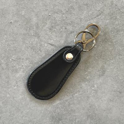 ふるさと納税 葛飾区 数量限定【コードバン】靴べら ブラック ASUMEDERU itakura ハンドメイド |  | 01