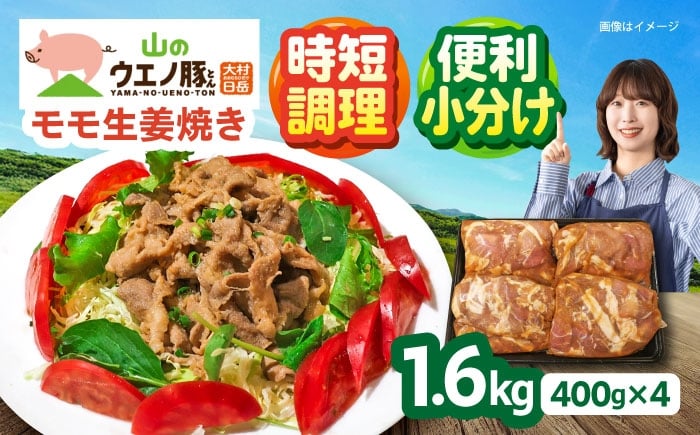 
                  【選べる配送月】豚肉 生姜焼き「山のウエノ豚」モモ 1.6kg (400g×4P) / 冷凍 豚肉 小分け 生姜焼き しょうが焼き おかず 豚 グルメ 簡単調理 焼くだけ 惣菜 炒め物 味付き 味付け肉 味付き肉 肉 簡単 味付き 時短 ストック おつまみ もも もも肉 モモ モモ肉 配送月指定 配送月を選べる 配送時期 発送月が選べる 発送月 / 大村市 / 肉のマルシン [ACCF003]
                