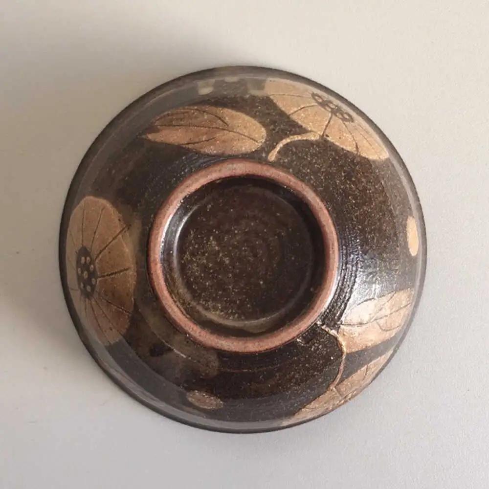 【瀬戸焼】 Ichirinka 一輪花飯椀 2個 (茶) 【カネ三商店】 / 食器 茶碗 ご飯茶碗 ギフト / 瀬戸市[BBDD036]