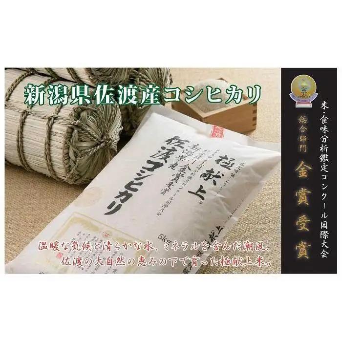 【先行予約 定期便 5kg 3回】コシヒカリ 令和8年 計 15キロ | 新潟県 佐渡市 コシヒカリ