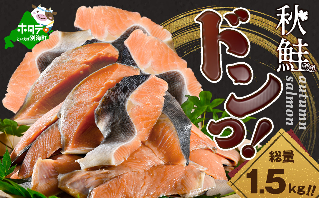 
            【訳あり】秋鮭ドンっ！無塩 秋鮭 切り身 1.5kg 【KN000PB06】（ 鮭 鮭切身 鮭切り身 鮭の切り身 訳ありサケ 訳あり鮭 訳あり秋鮭 訳ありシャケ 訳あり ふるさとチョイス ふるさと納税 仕組み キャンペーン 限度額 計算 ランキング やり方 シミュレーション チョイス チョイスマイル ）
          