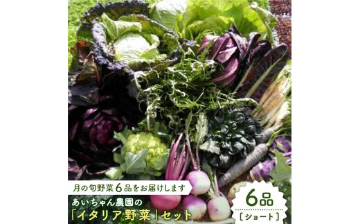 
										
										【6品】あいちゃん農園の「イタリア野菜」セット（ショート） [FAA013]
									