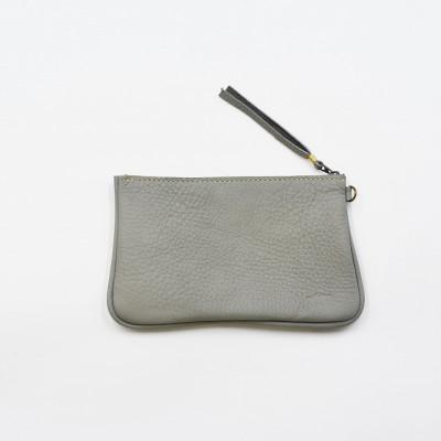 ふるさと納税 益子町 通帳ケース　ライトグレー |  | 01