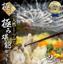 【ふるさと納税】最高級 天然とらふぐ 極上セット 雅 2人前 薄造り アラ とらふぐ唐揚げ 皮湯引き ヒレ酒用ヒレ 薬味付き ギフトセット 堪能セット 伊良湖産天然 とらふぐ フグ 愛知県 田原市