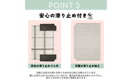 ステップスツールL モカアイボリー 2個セット スツール ステップ 高所作業 踏み台 イス グリーンパル