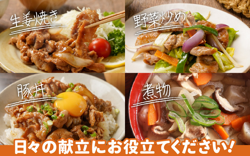 【福井県産ブランド豚】旨い！ふくいポーク 切り落とし2.7kg（300g×9）毎日の料理に使いやすい国産豚肉  大容量 小分け 冷凍【銘柄豚肉  バーべキュー食材】 [e03-b006]