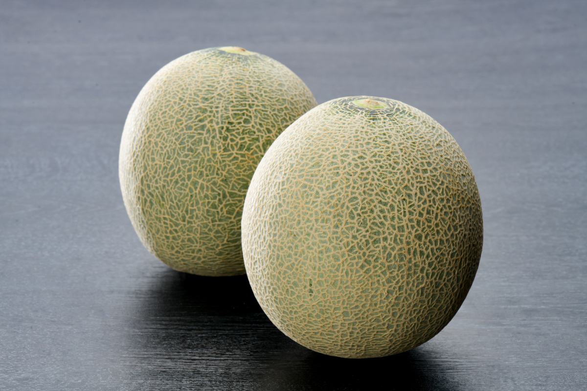 【2026年8月前半発送】最高等級秀品 メロン 東日流グリーン 緑肉 大玉2玉 青森産