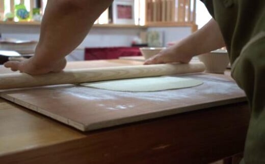 手ぶらで蕎麦打ち体験＜1組＞
