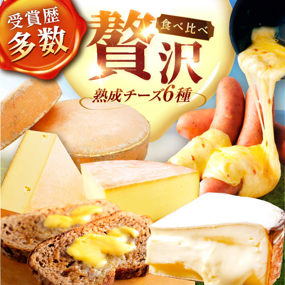 【ふるさと納税】【全6回定期便】＼TVで話題／ 北海道 チーズ 6種 足寄町/しあわせチーズ工房 おつまみ おすすめ オススメ ギフト 食べ比べ お取り寄せ アワード 賞 受賞 北海道産 [BEAK030]