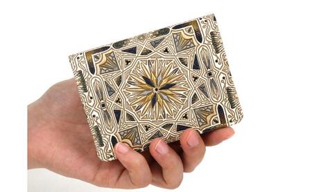 【文庫屋大関】箱まち小銭入れ カロー〈ブラック〉【皮革工芸品】 革製品 工芸品 民芸品 牛革 財布 小銭入れ 小物入れ お祝い ギフト プレゼント 墨田区 東京都