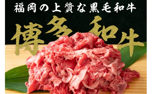 肉 牛肉 博多和牛 切り落とし 250g [MEAT PLUS 福岡県 宇美町 um40azp010057] ふるさと納税 牛肉 牛 肉 和牛 黒毛和牛 切落し 赤身 和牛 肩肉 牛肩 バラ肉 バラ 