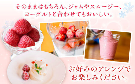 【先行予約受付中・2024年3月より順次発送】完熟冷凍あまおう 1kg 糸島市 / slowberry strawberry[APJ006] いちご 苺 イチゴ あまおう 果物 フルーツ ストロベリー