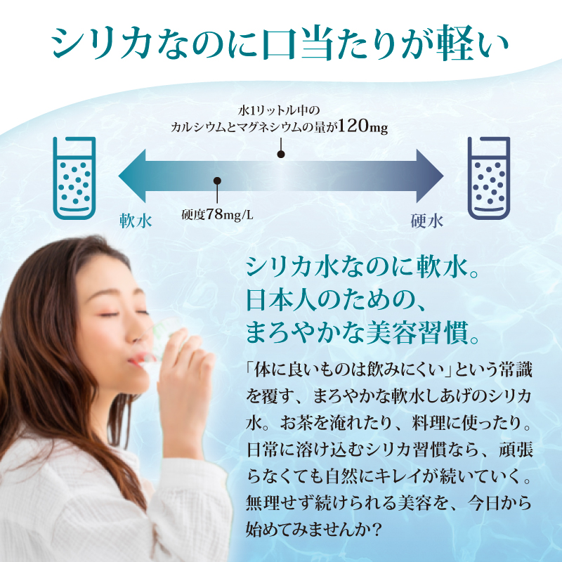 【定期便6ヶ月】奥大和の銘水　500ml×48本（1箱24本入り×2箱）×6ヶ月 水 美味しい水 月ヶ瀬の水 奥大和の銘水48本セット シリカ水 軟水 賞味期限2年 長期間保存可能 永伸商事株式会社 