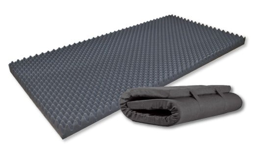 【日本製】 腰楽寝myマット8 寝具 1枚 体圧分散 コンパクト マットレス マット DS-034