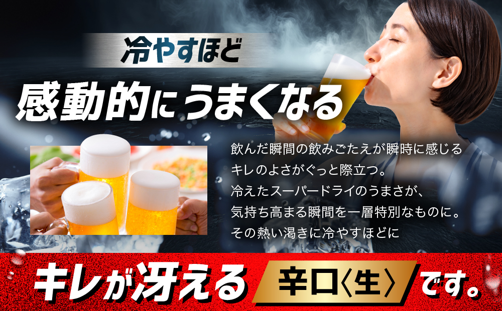 アサヒ　スーパードライ缶350ml×24本　2ケース
