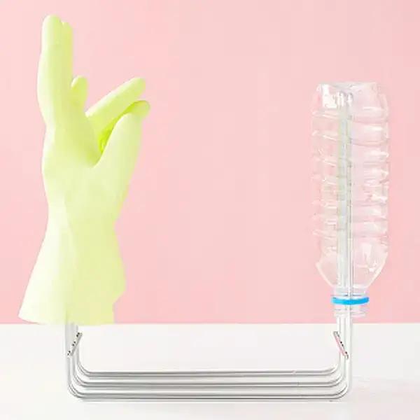 [ハナウタ] おしゃれなステンレス製キッチン用品 キッチンハンガー シルバー 燕三条製 水切り 色々使えるキッチンハンガー【010P005】