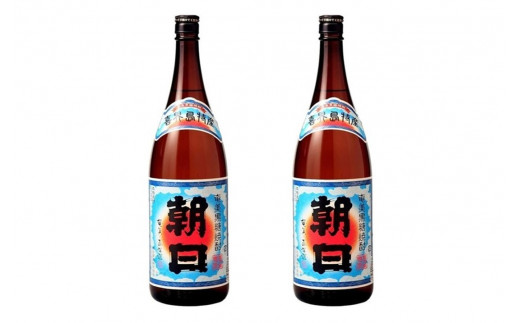 【黒糖焼酎】朝日(30度)　一升瓶(1800ml)×２本【朝日酒造】