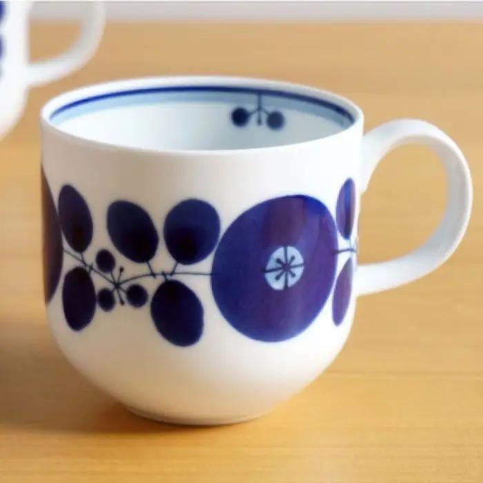 【白山陶器】【BLOOM】ブルーム マグカップ 2柄 食器 皿 【波佐見焼】 [TA30] 波佐見焼