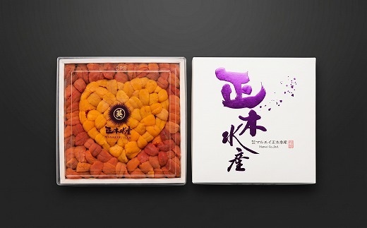 E-84001 生食用バフンウニ400g×1折(化粧箱入)[7月上旬以降順次発送]