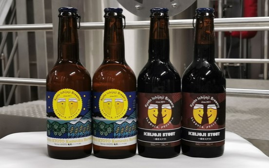 ＜京都・一乗寺ブリュワリー＞【受注生産】クラフトビール4本セット「亀岡ハーベストブリュー＆一乗寺スタウト」