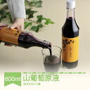 【ふるさと納税】山ぶどうジュース ワイルドグレープジュース 600ml×1本 果汁100％ 山形県村山市 送料無料