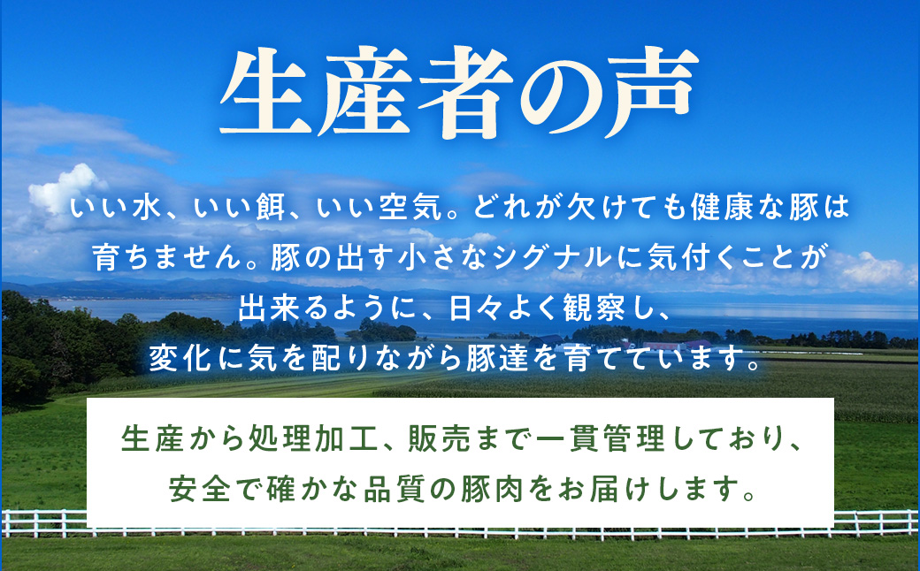 【八雲ブランド】八雲麦小町豚 バーベキューセット7点詰め合わせ(2セット)（ロース・ソーセージ等）※沖縄・離島への配送不可
