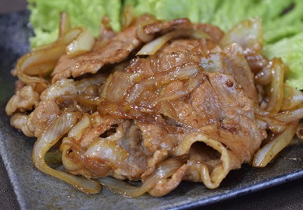 【高知県 大月町産ブランド豚】力豚ロース　生姜焼き用800g