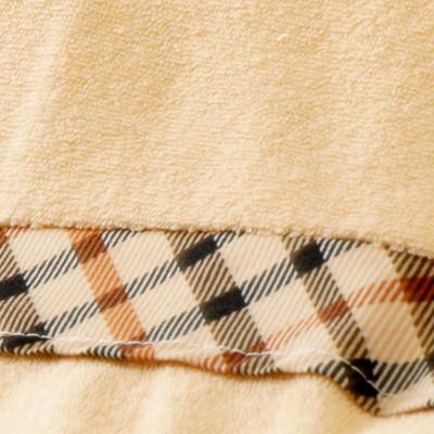 ふるさと納税 泉大津市 【日本一の毛布の町】DAKS House check ふんわりパイルのキルトケット　 シングル |  | 02