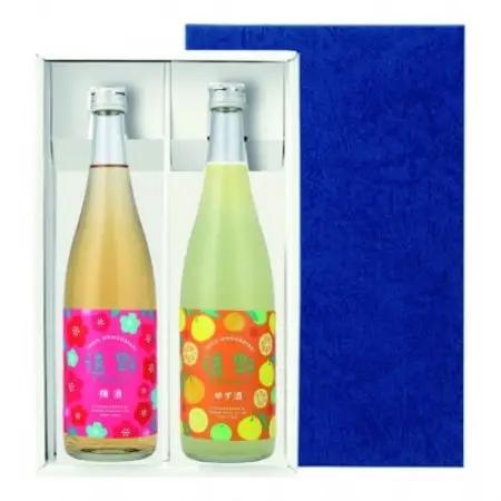 遠野ものがたり 飲み比べUYセット 720ml × 2本 梅酒 ゆず酒 【上閉伊酒造】【1579429】