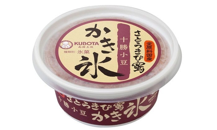 さとうきび蜜かき氷 十勝小豆170ml✕18個
