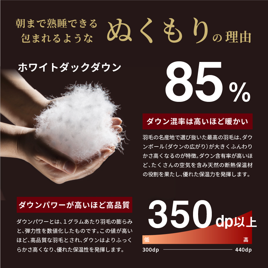 『Made in Fujiyoshida』羽毛掛けふとん (シングル) グレー【創業100年】